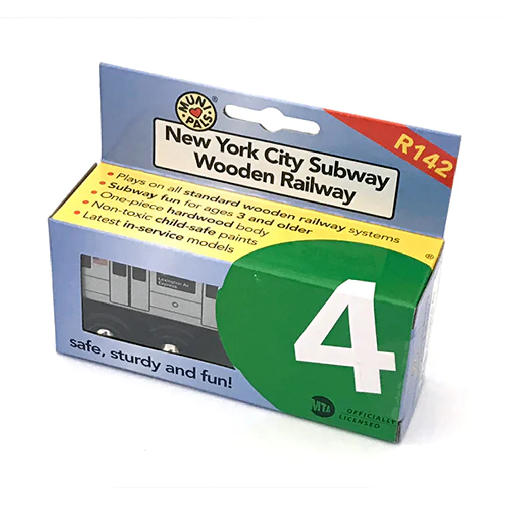 4-Train Lexington Av Express Subway Toy - Image 2
