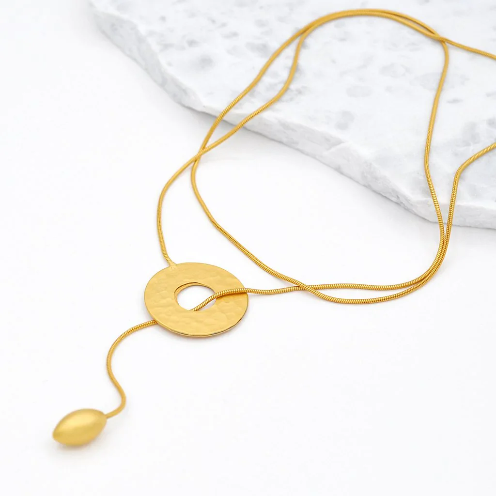 Aja Lariat Necklace
