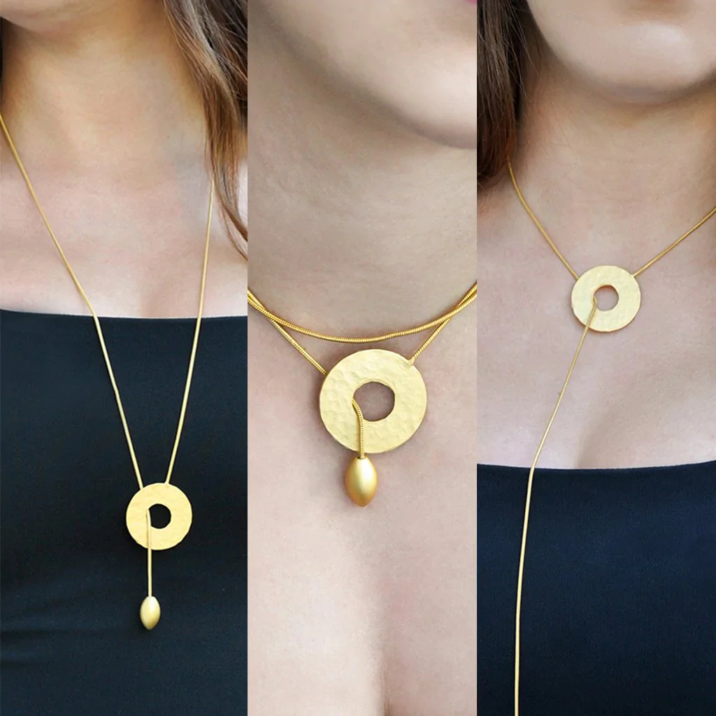 Aja Lariat Necklace - Image 2