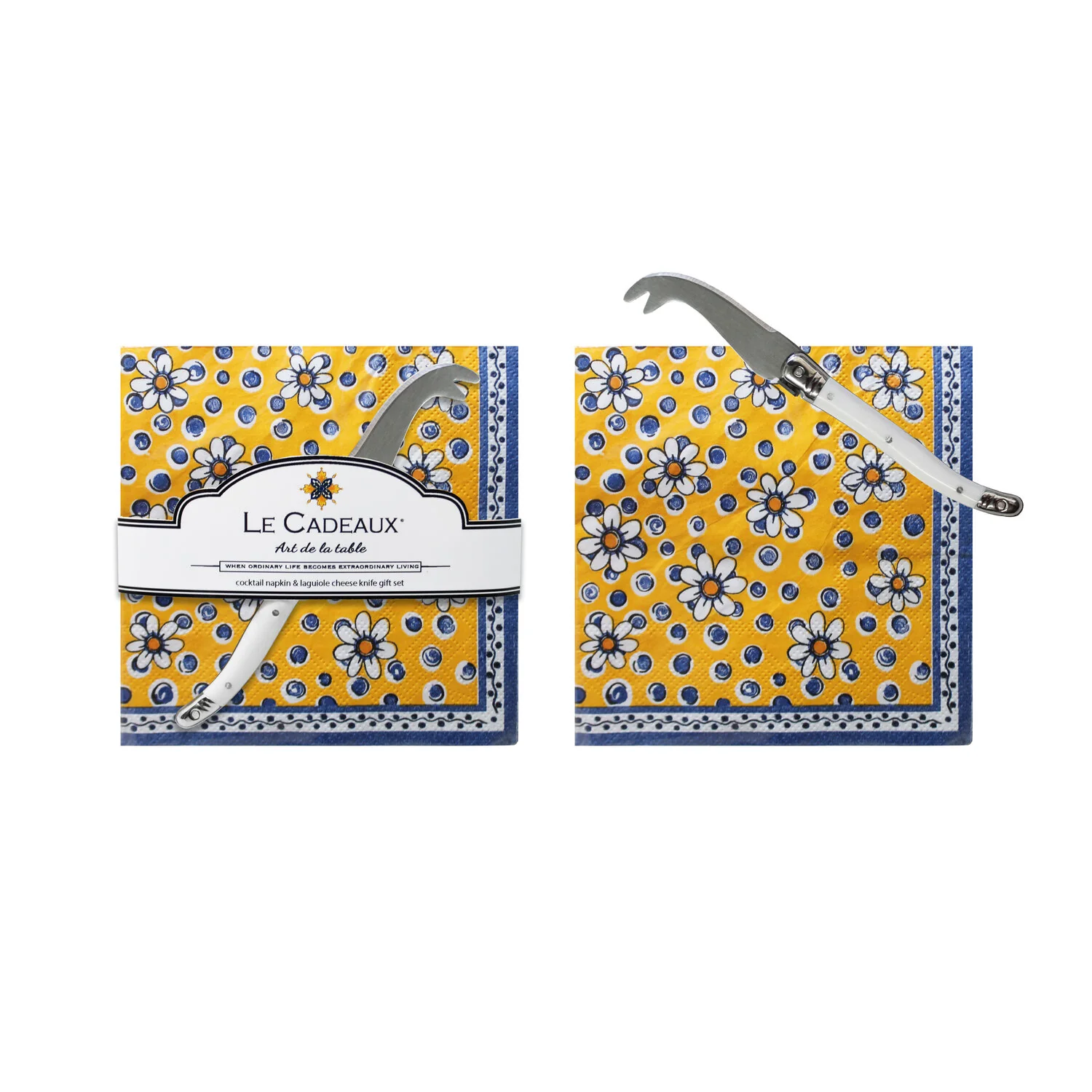 Benidorm: Cocktail Napkins + Mini Cheese Knife Gift Set - Image 2