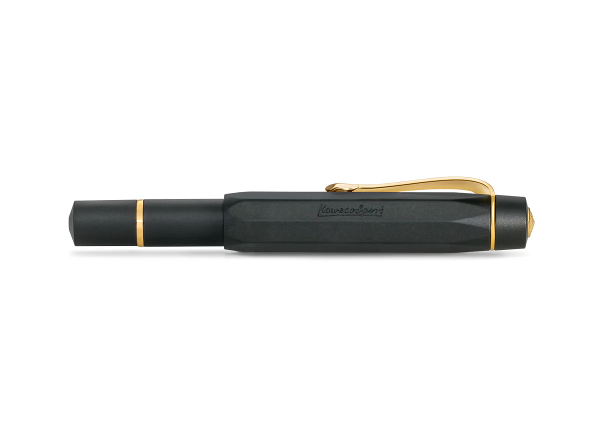 Black Kaweco Piston Sport Fountain Pen - Image 4