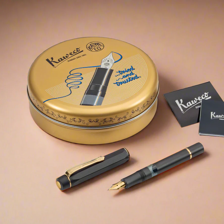 Black Kaweco Piston Sport Fountain Pen - Image 8