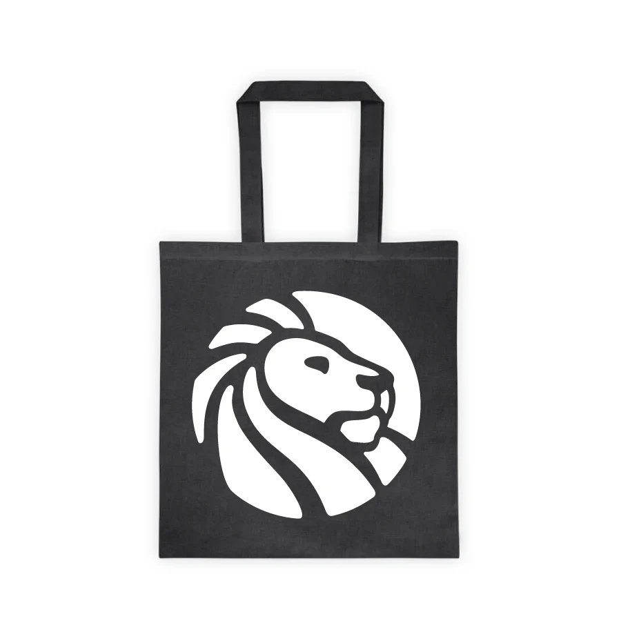 Black NYPL Ruth Bader Ginsburg Tote Bag - Image 3