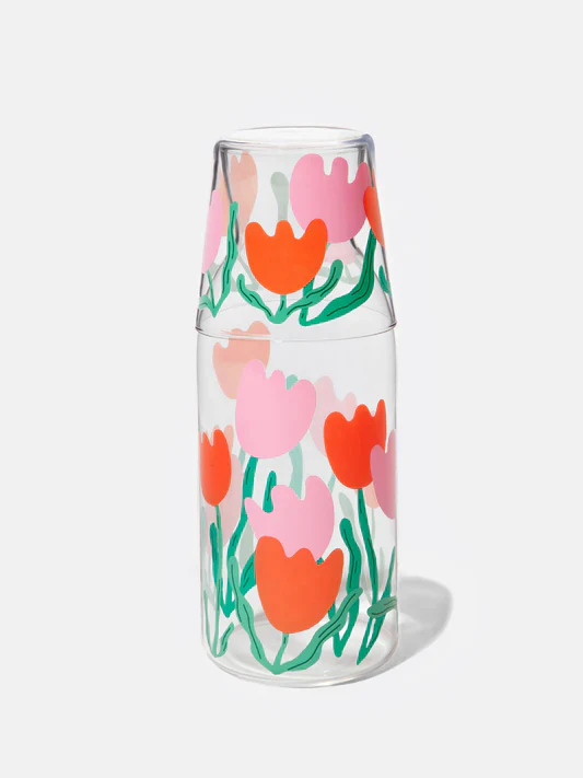 Bloom Carafe & Drinking Glass Set - Image 2