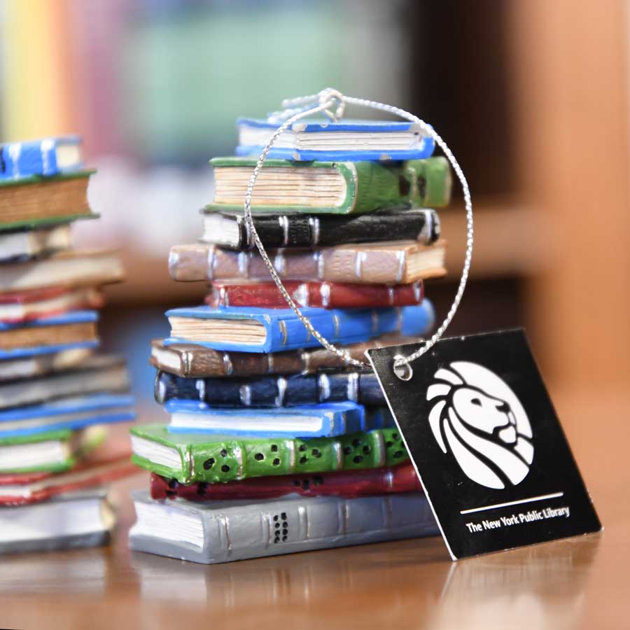 Book Stack Ornament - Image 3
