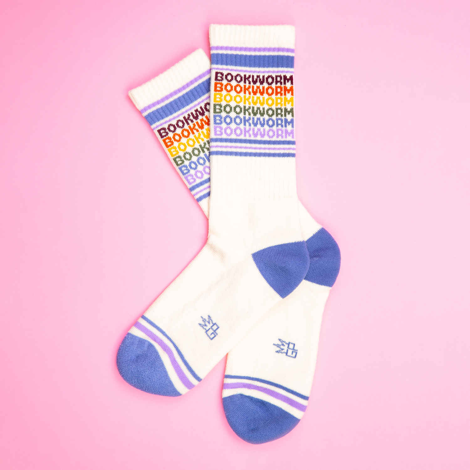 Bookworm Vintage Rainbow Socks