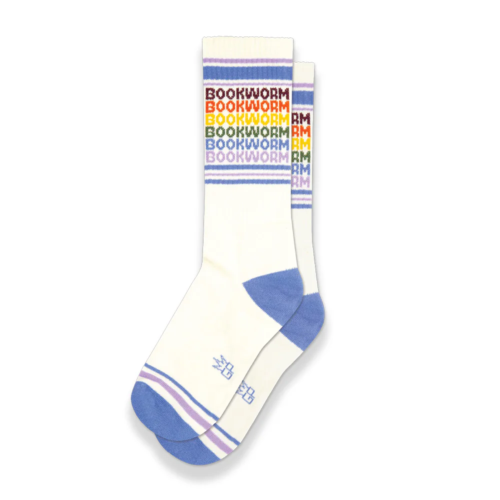 Bookworm Vintage Rainbow Socks - Image 2