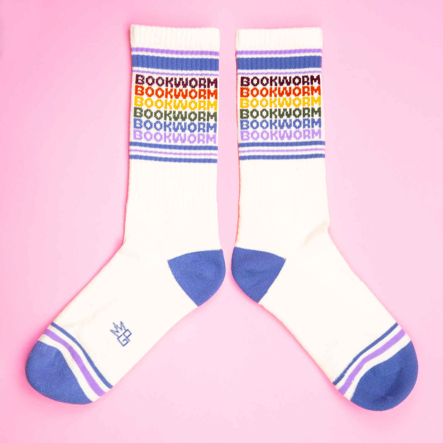 Bookworm Vintage Rainbow Socks - Image 4