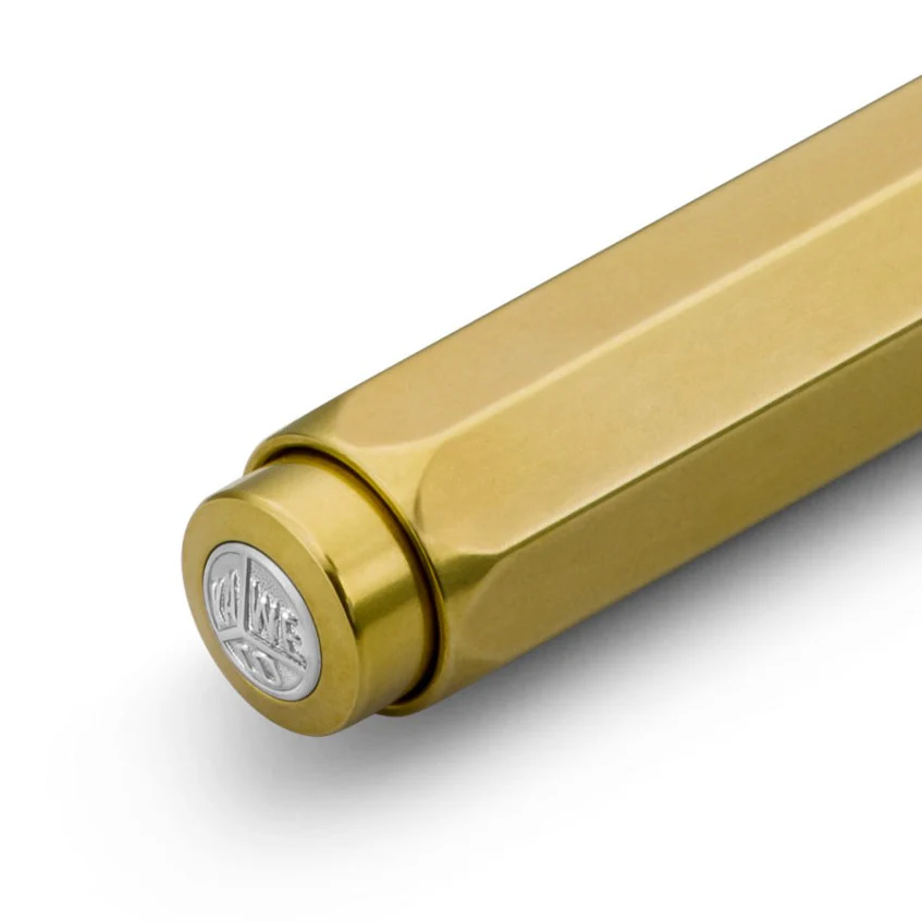 Brass Kaweco Sport Ballpoint Pen - Image 4
