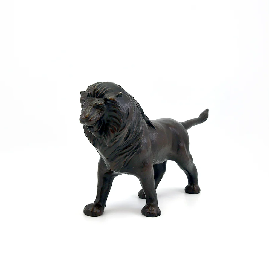 Bronze Lion Figurine - Image 3