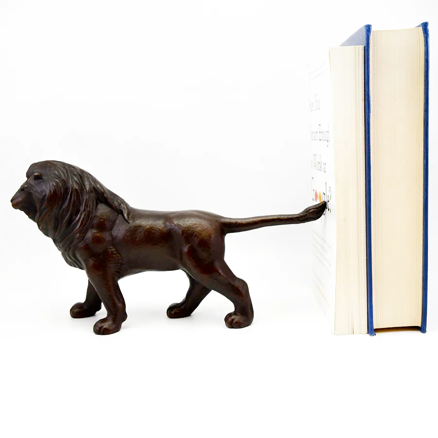 Bronze Lion Figurine - Image 4