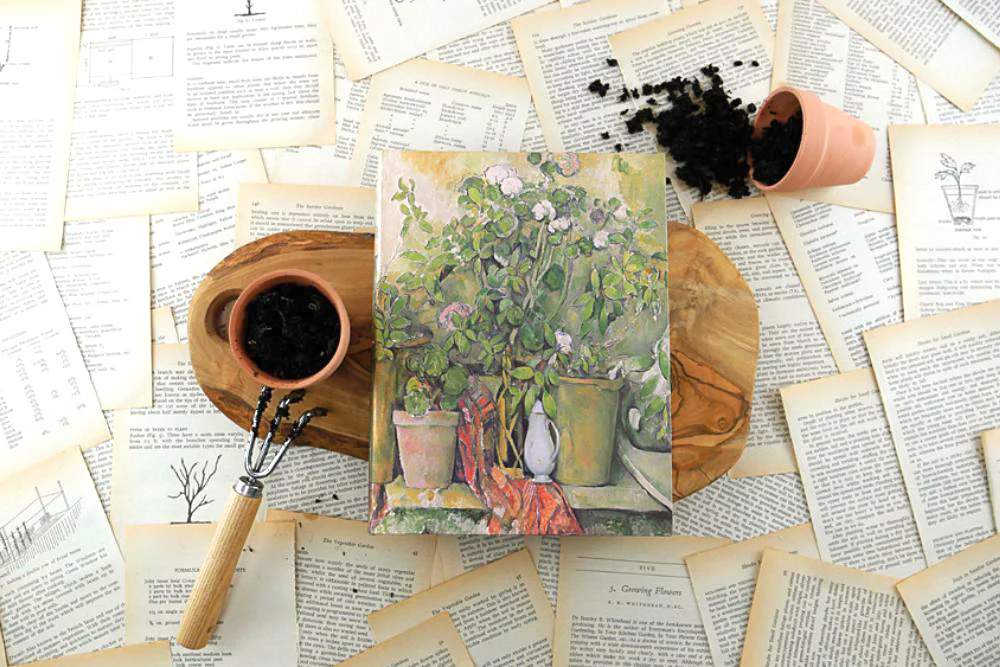 Cezanne’s Terracotta Pots and Flowers Journal - Image 3