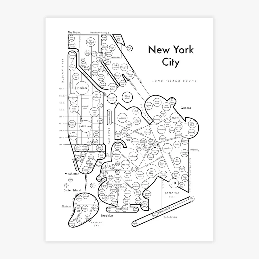 Cities Map Prints - Image 12
