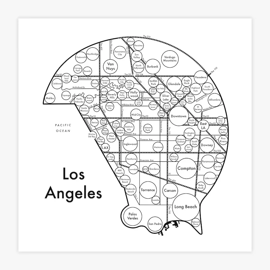 Cities Map Prints - Image 3