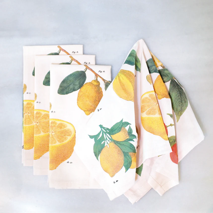 Citrus Vintage Napkins