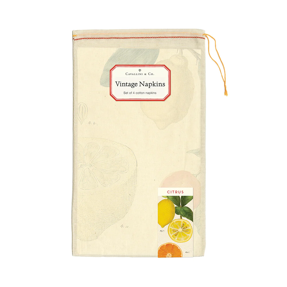 Citrus Vintage Napkins - Image 3