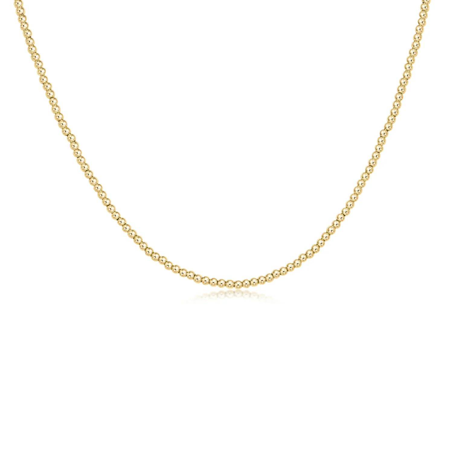 Classic Gold Bead Choker