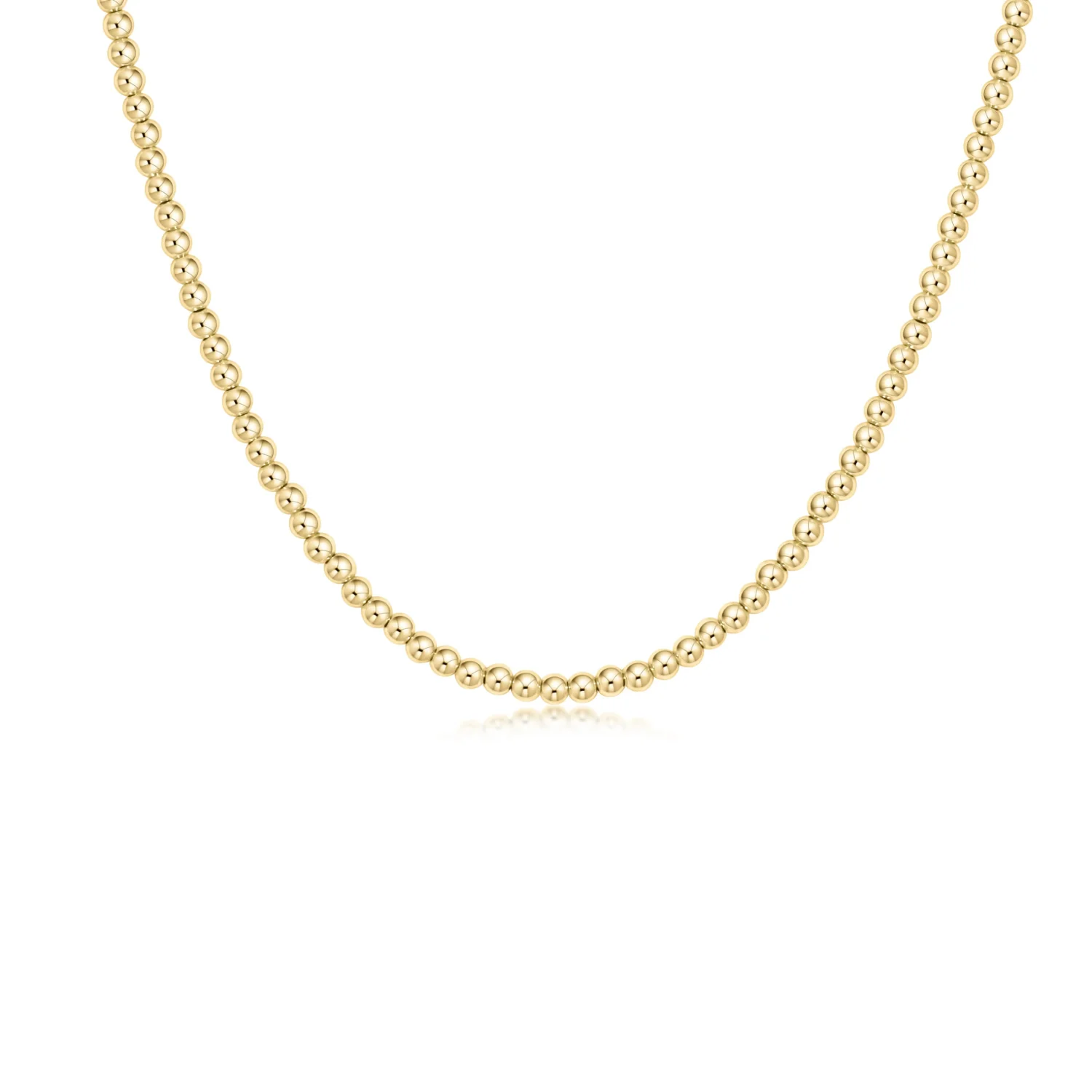 Classic Gold Bead Choker - Image 3