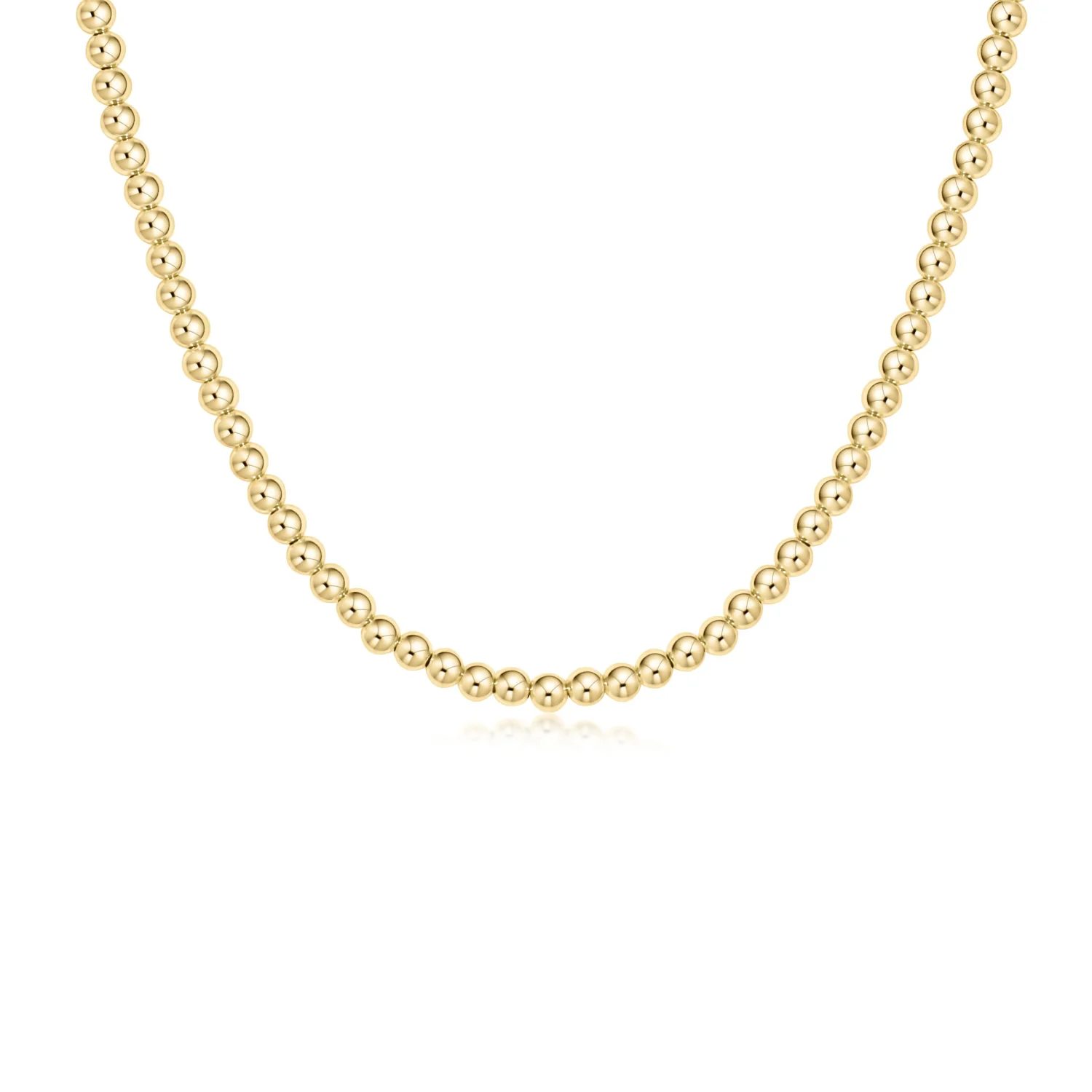Classic Gold Bead Choker - Image 5