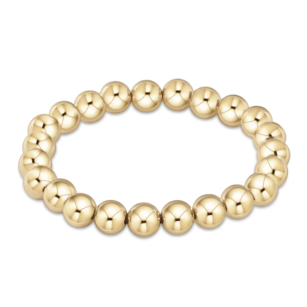 Classic Gold Bead Stackable Bracelet - Image 10