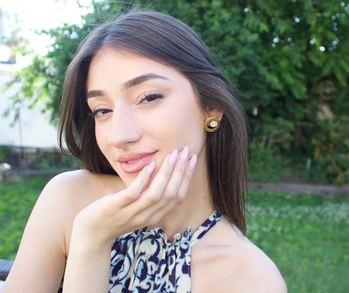 Cronus Studs Earrings - Image 2