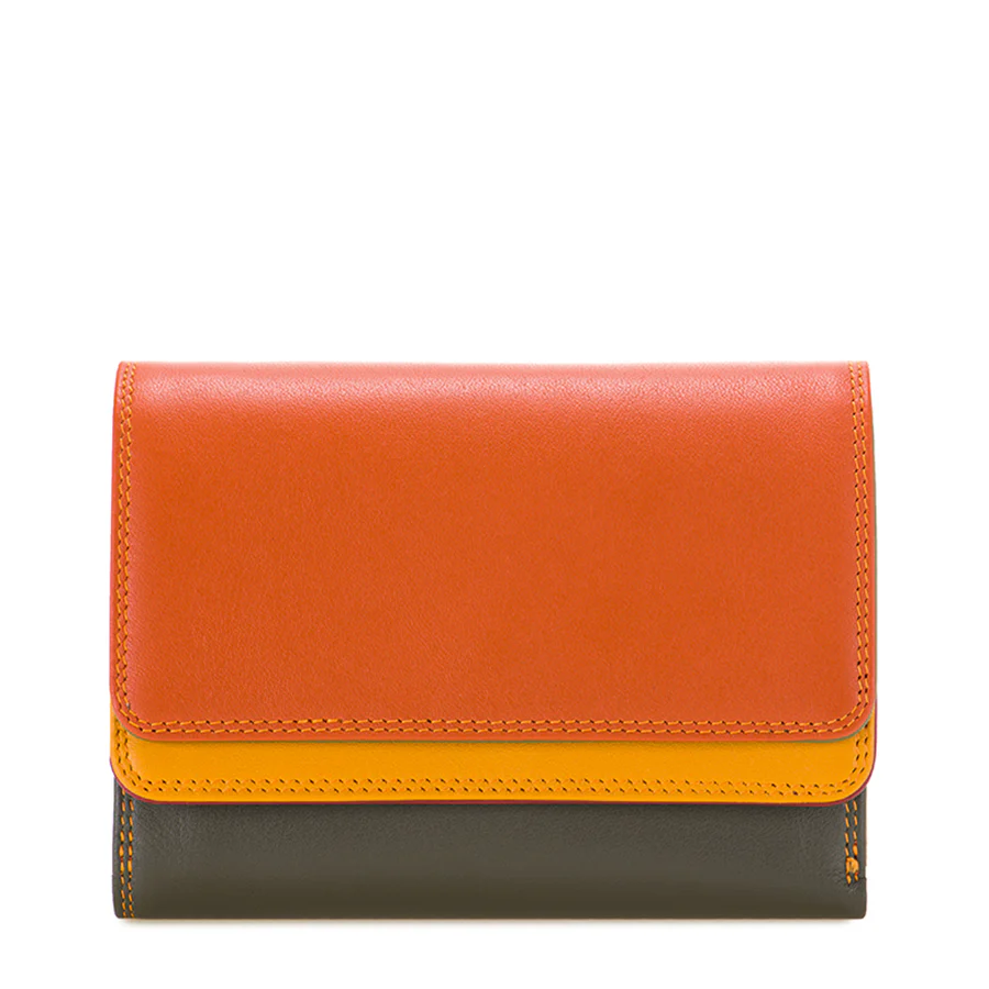 Double Flap Purse / Wallet: Lucca