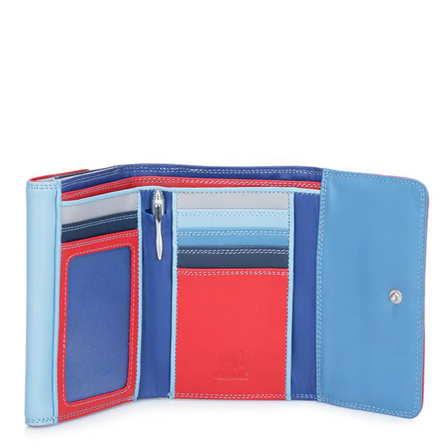 Double Flap Purse / Wallet: Royal - Image 2