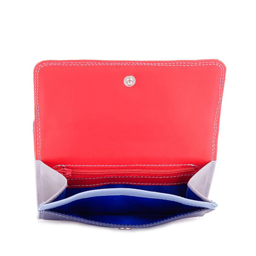 Double Flap Purse / Wallet: Royal - Image 3