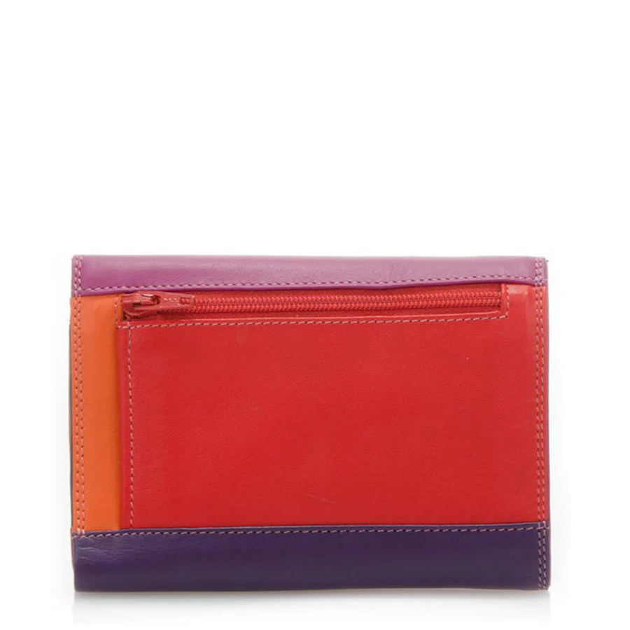 Double Flap Purse / Wallet: Sangria - Image 3