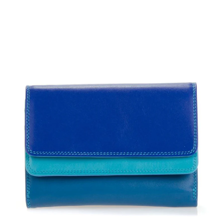 Double Flap Purse / Wallet: Seascape