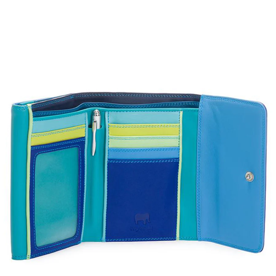 Double Flap Purse / Wallet: Seascape - Image 2