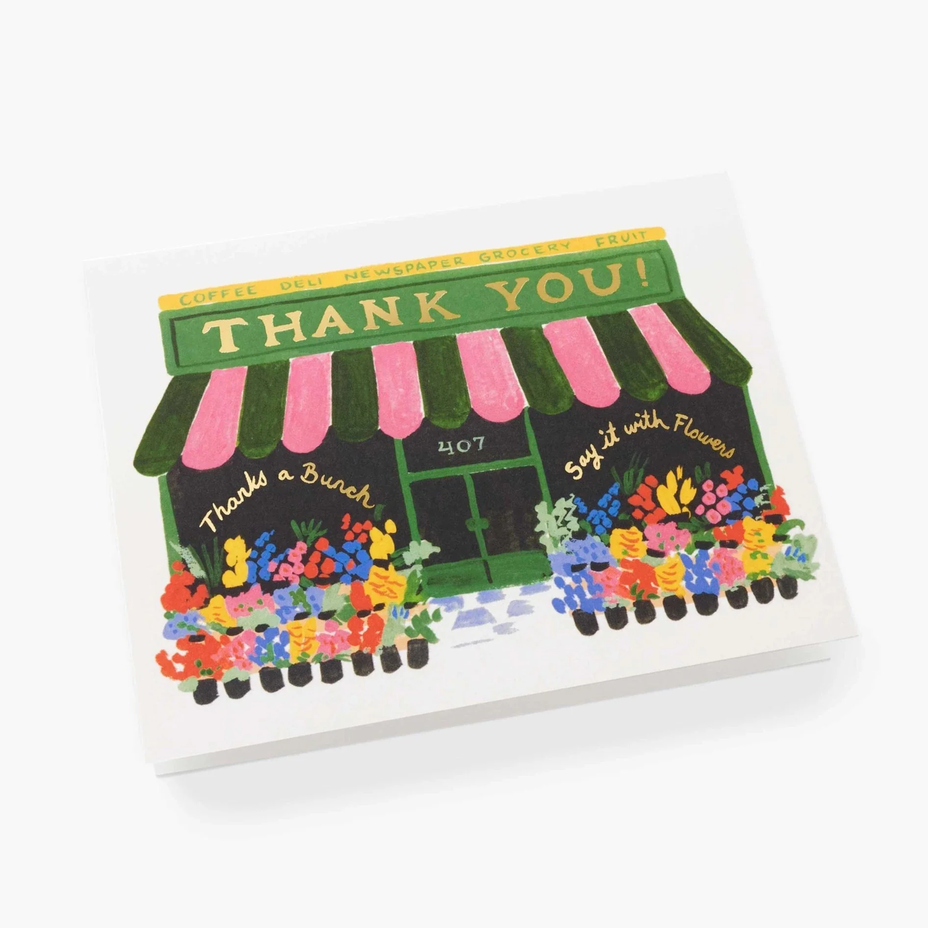 Flower Shop Thank You Notecard - Image 2