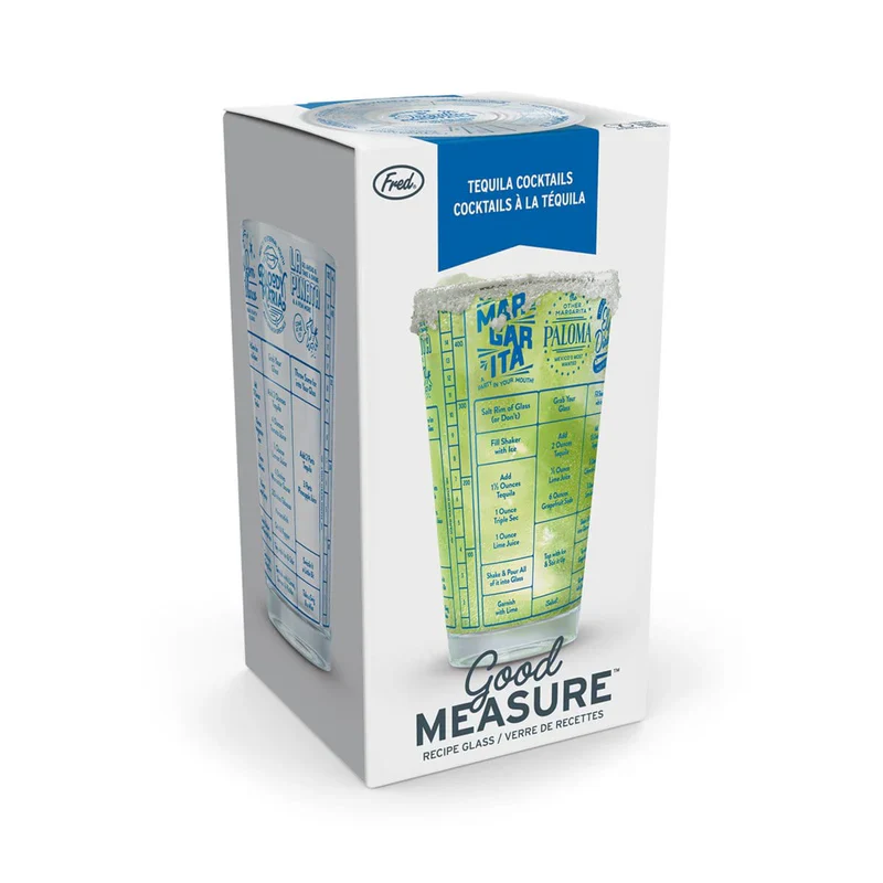 Good Measure Tequila Cocktail Recipe Glass - Image 3