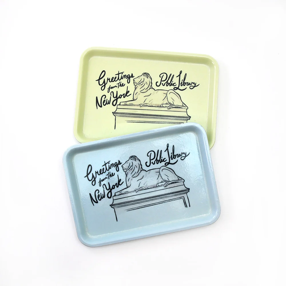 Greetings from NYPL Tray