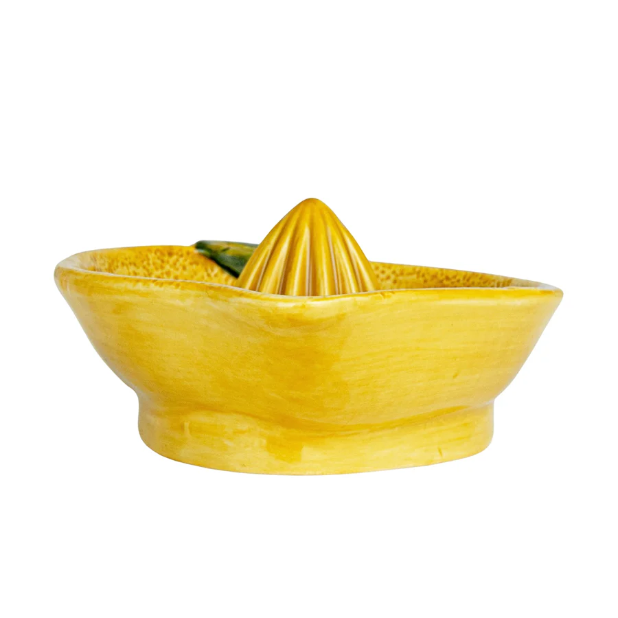 Hand-Painted Stoneware Lemon Shaped Juicer - Image 2