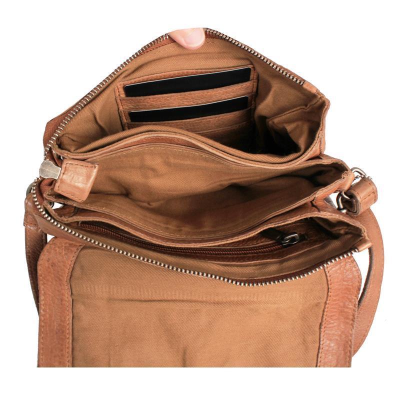 Leather Envelope Crossbody Bag: Harbor - Image 6