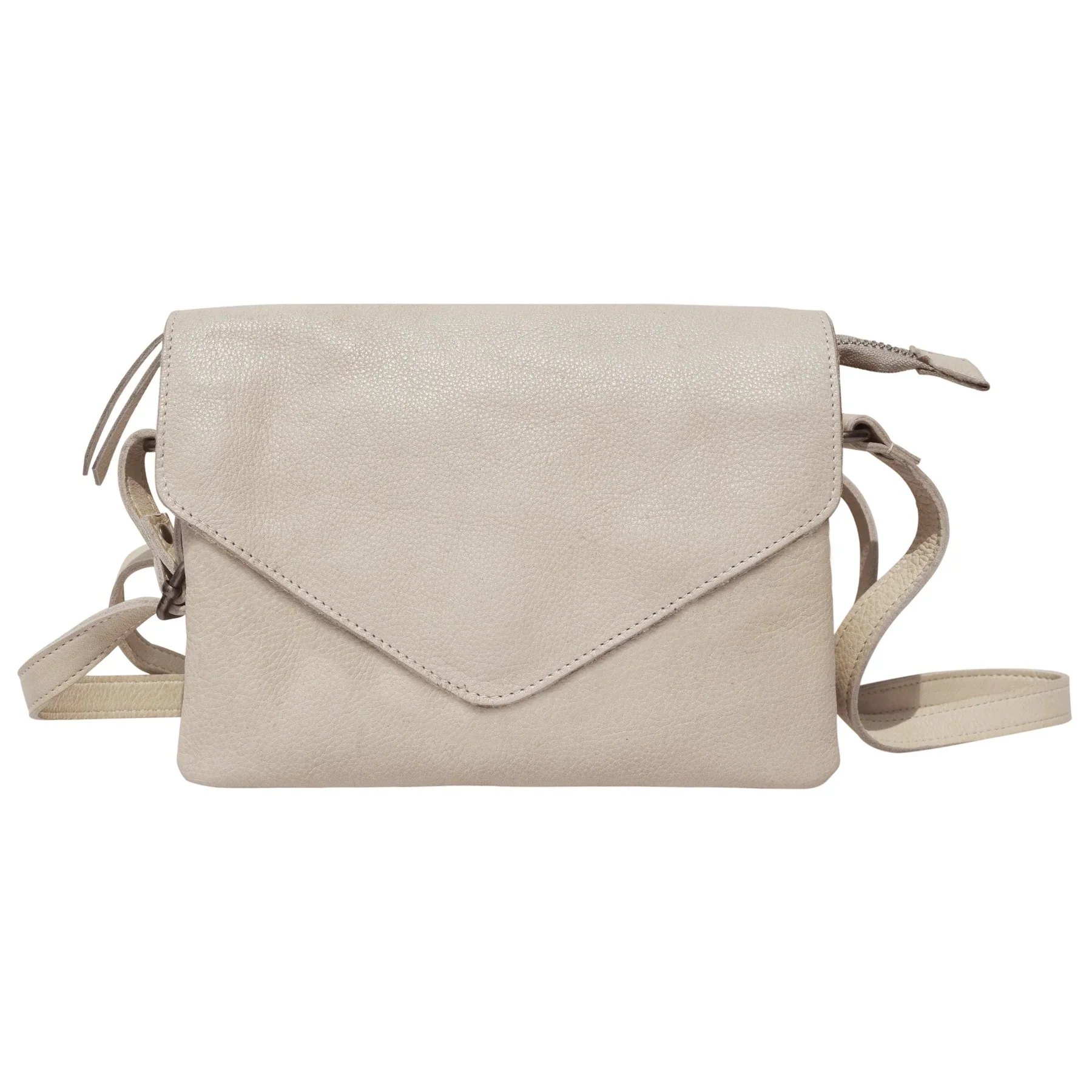 Leather Envelope Crossbody Bag: Harbor - Image 9