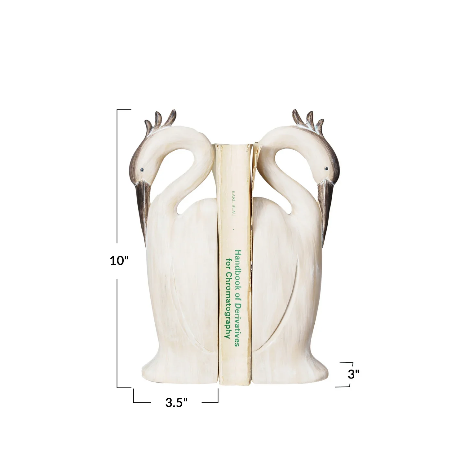 Heron Resin Bookends - Image 4
