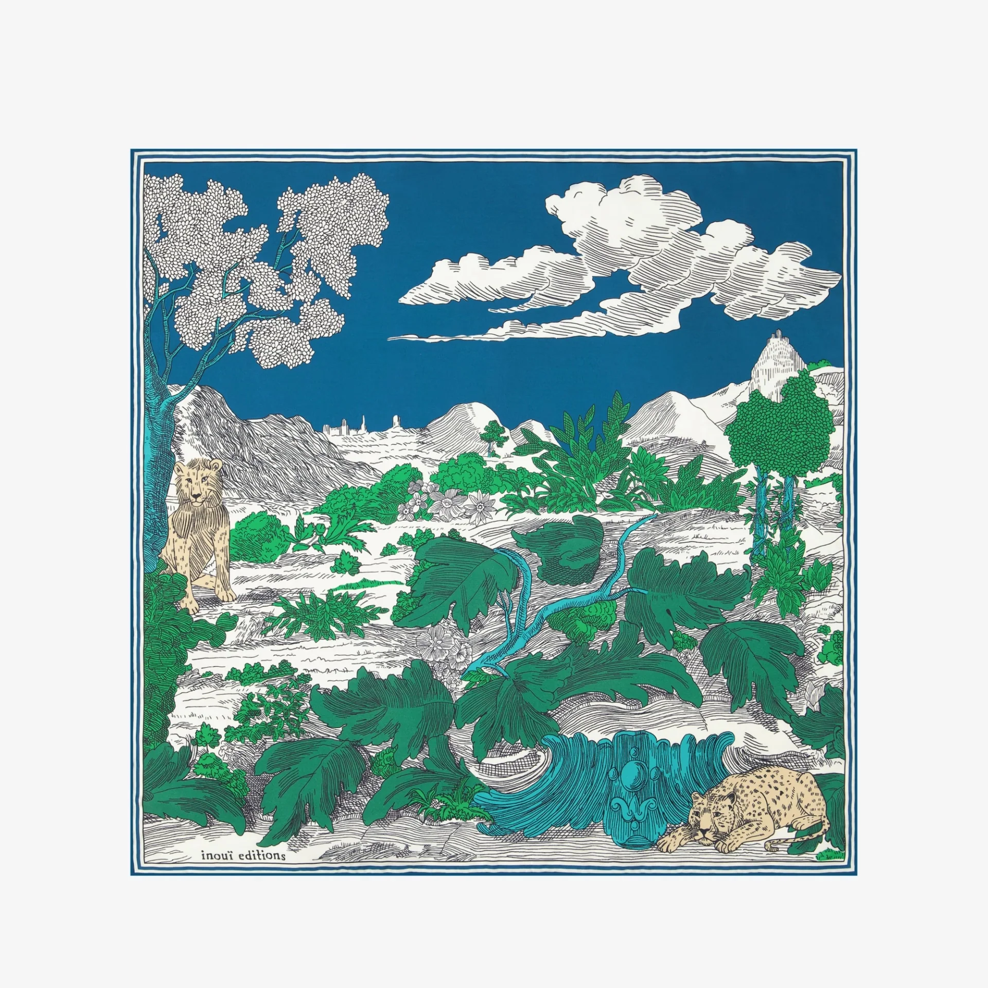 Histoire Square Scarf - Image 6