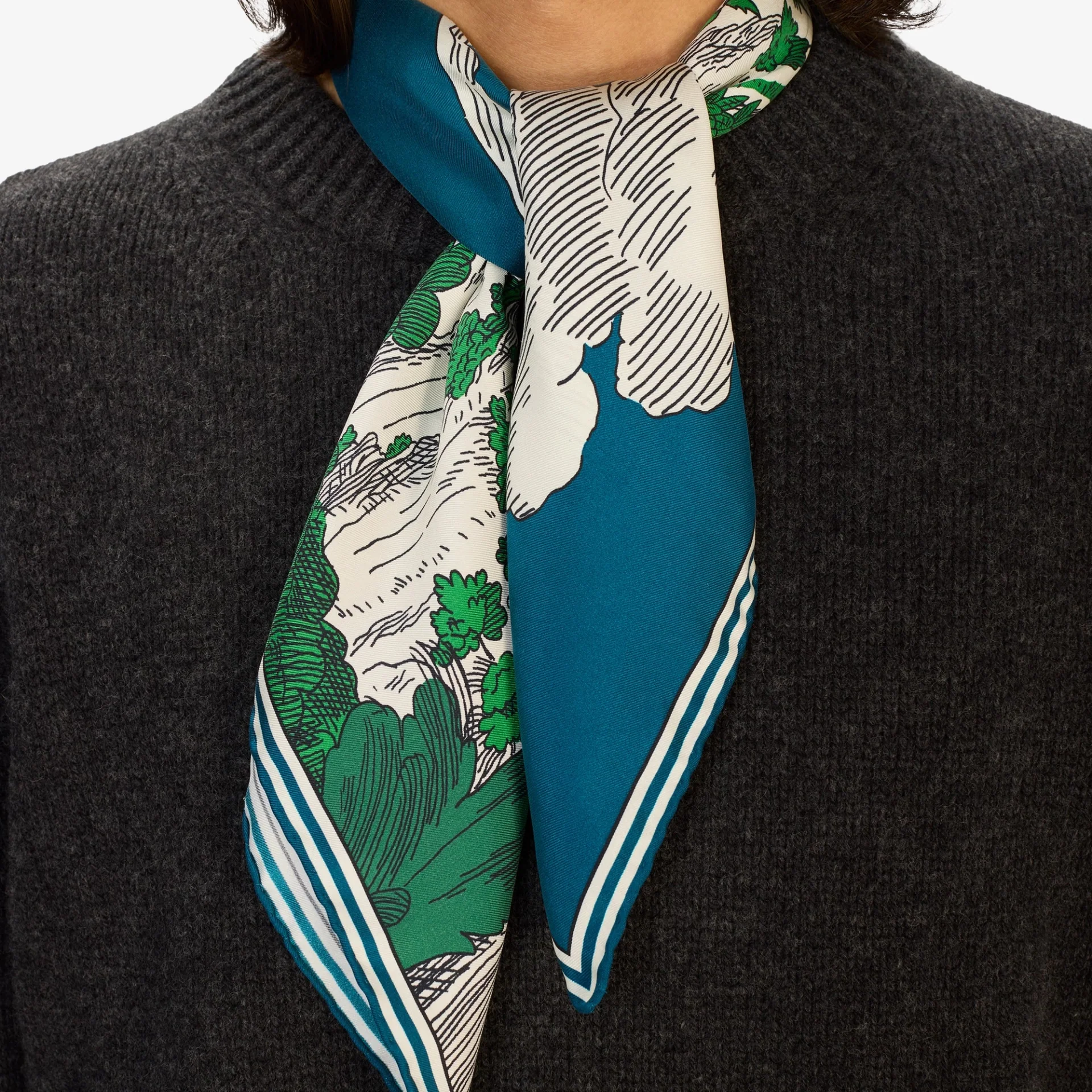 Histoire Square Scarf - Image 7