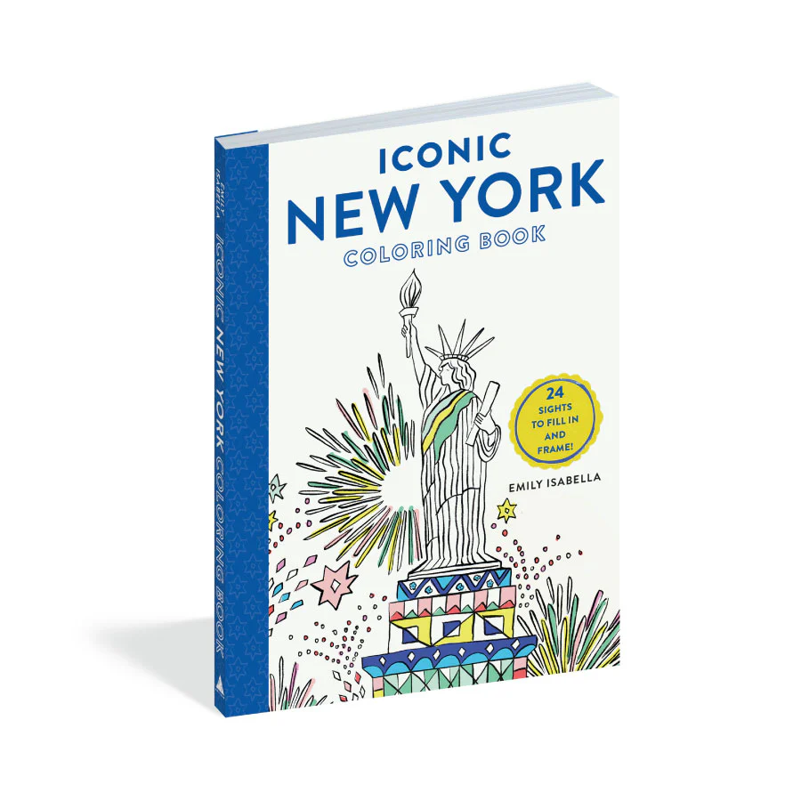 Iconic New York Coloring Book