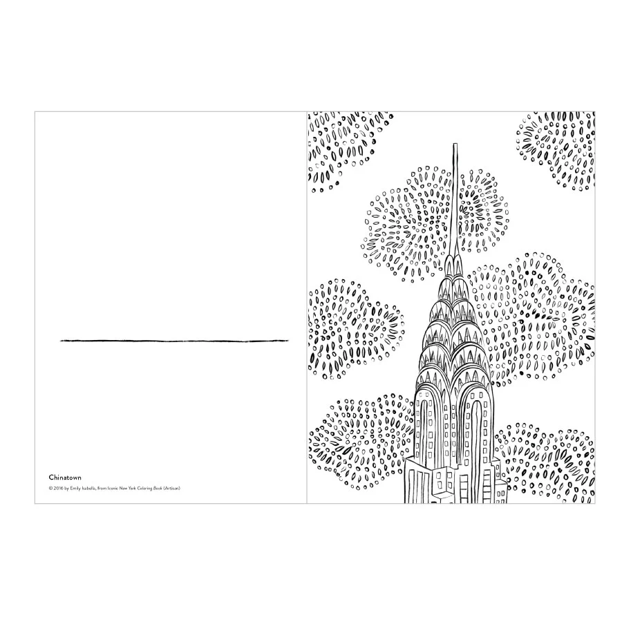 Iconic New York Coloring Book - Image 2