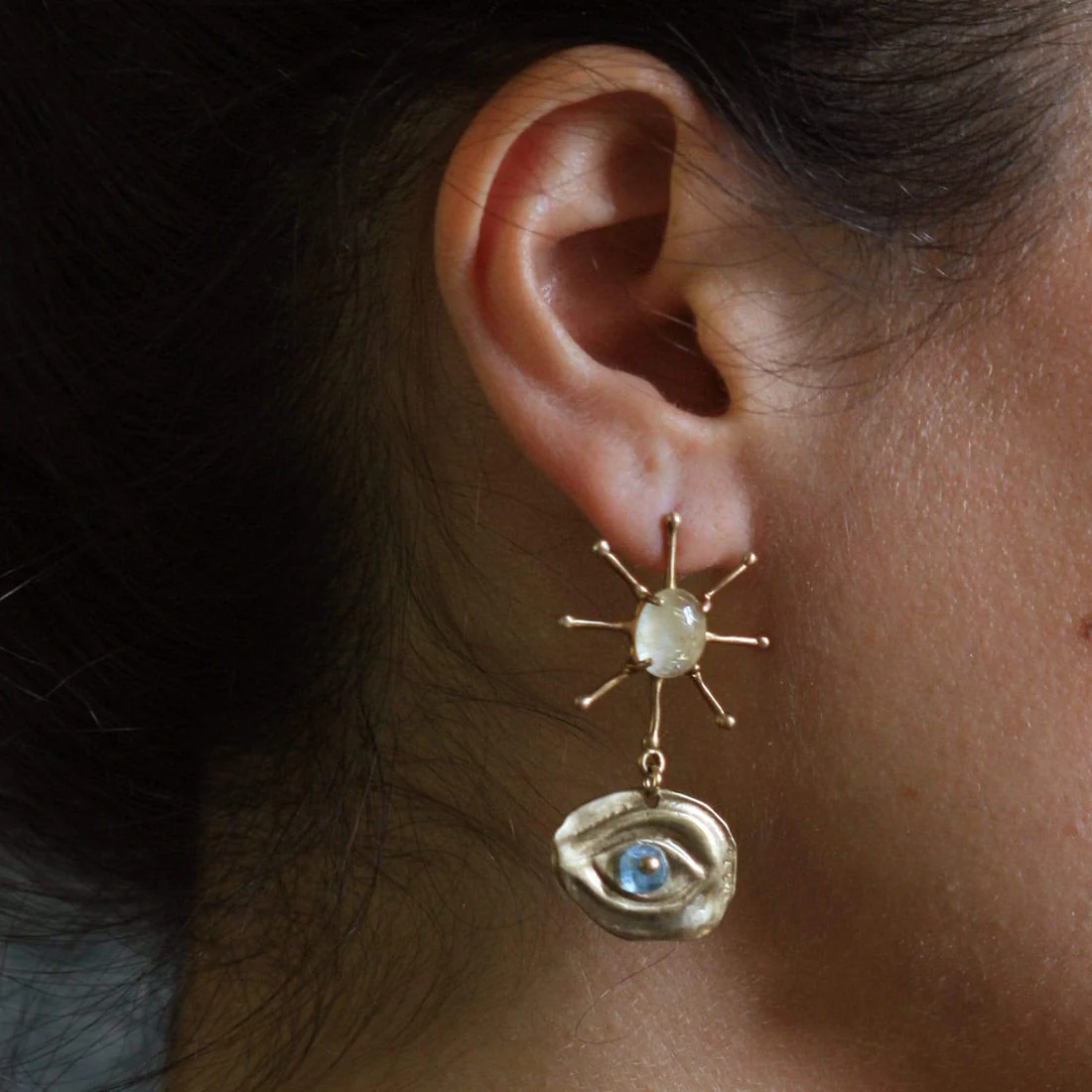 Illumination Bronze Earrings - Image 2