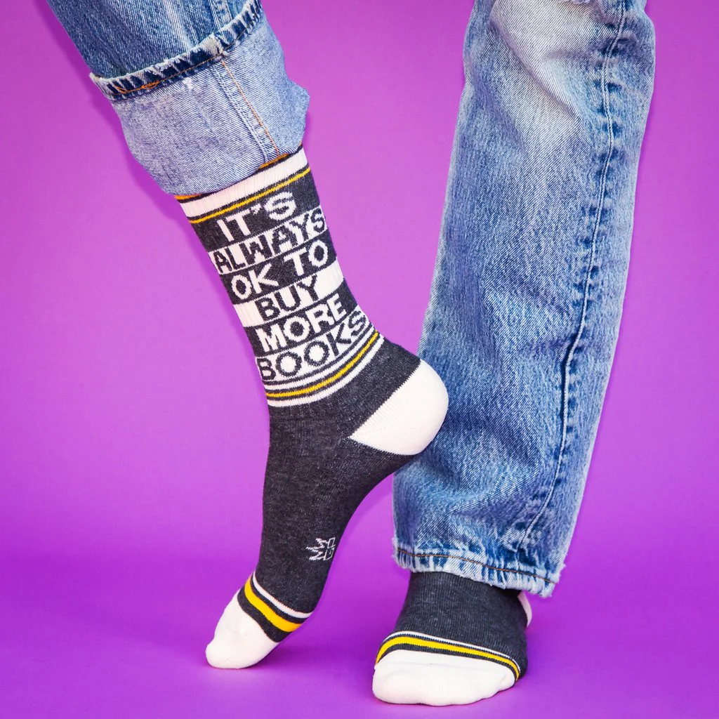 It's Always Okay To Buy More Books Socks - Image 2