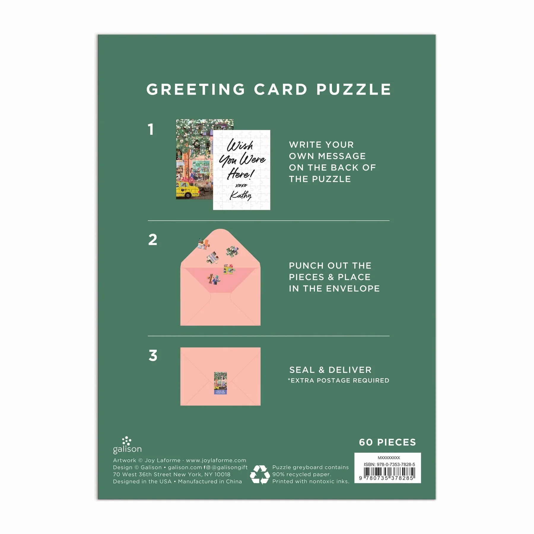 Joy Laforme Spring Street Greeting Card Puzzle - Image 2