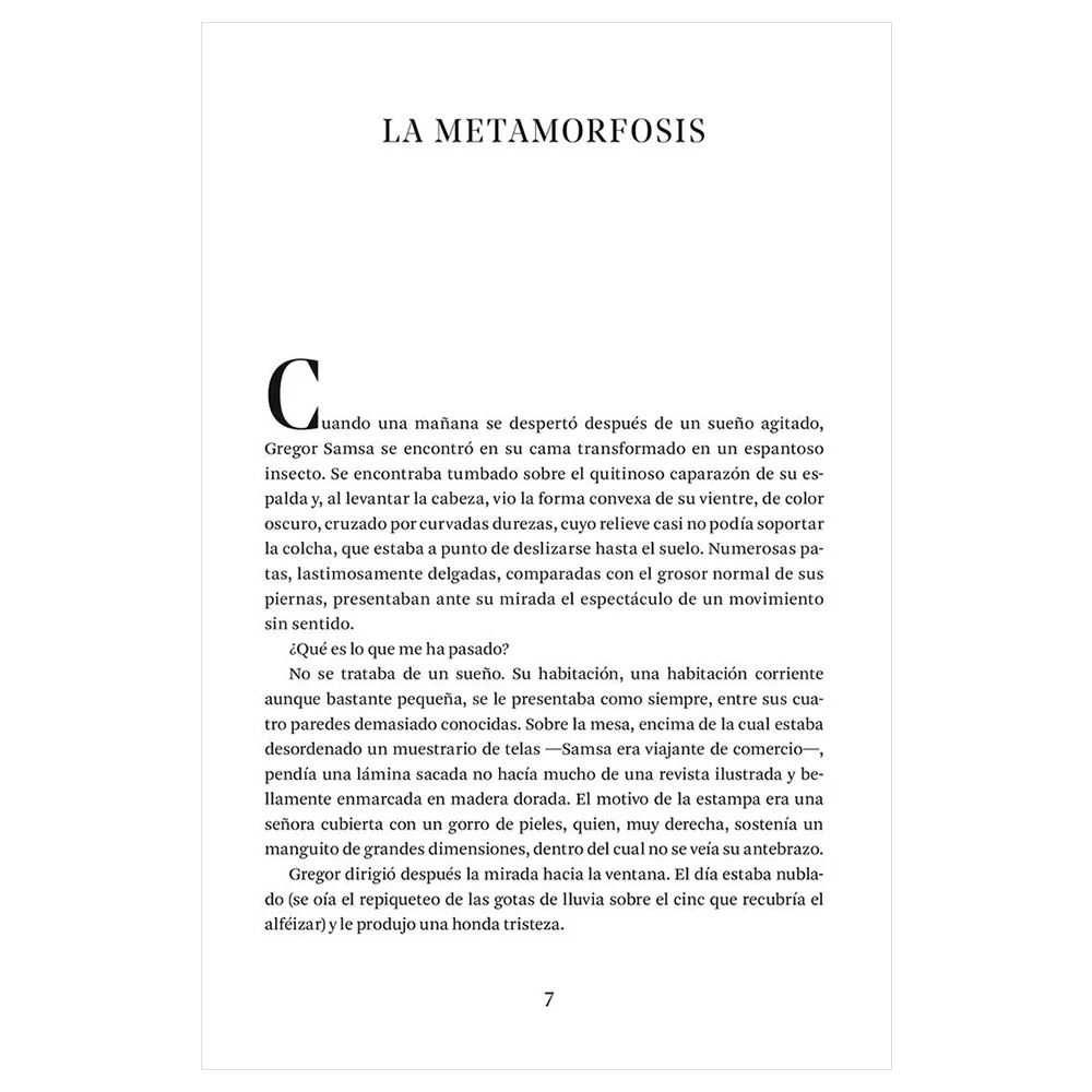 La Metamorfosis Y Otros Relatos (Spanish Edition) - Image 3