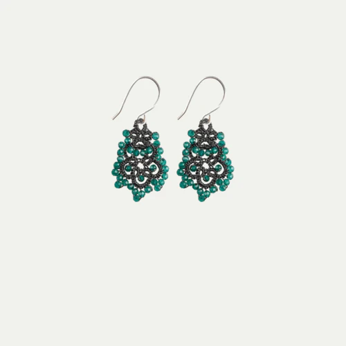 Lace Earrings: Forest Dora - Image 2