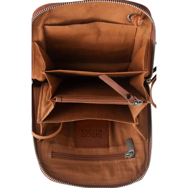 Leather Crossbody Bag: Lilly - Image 6