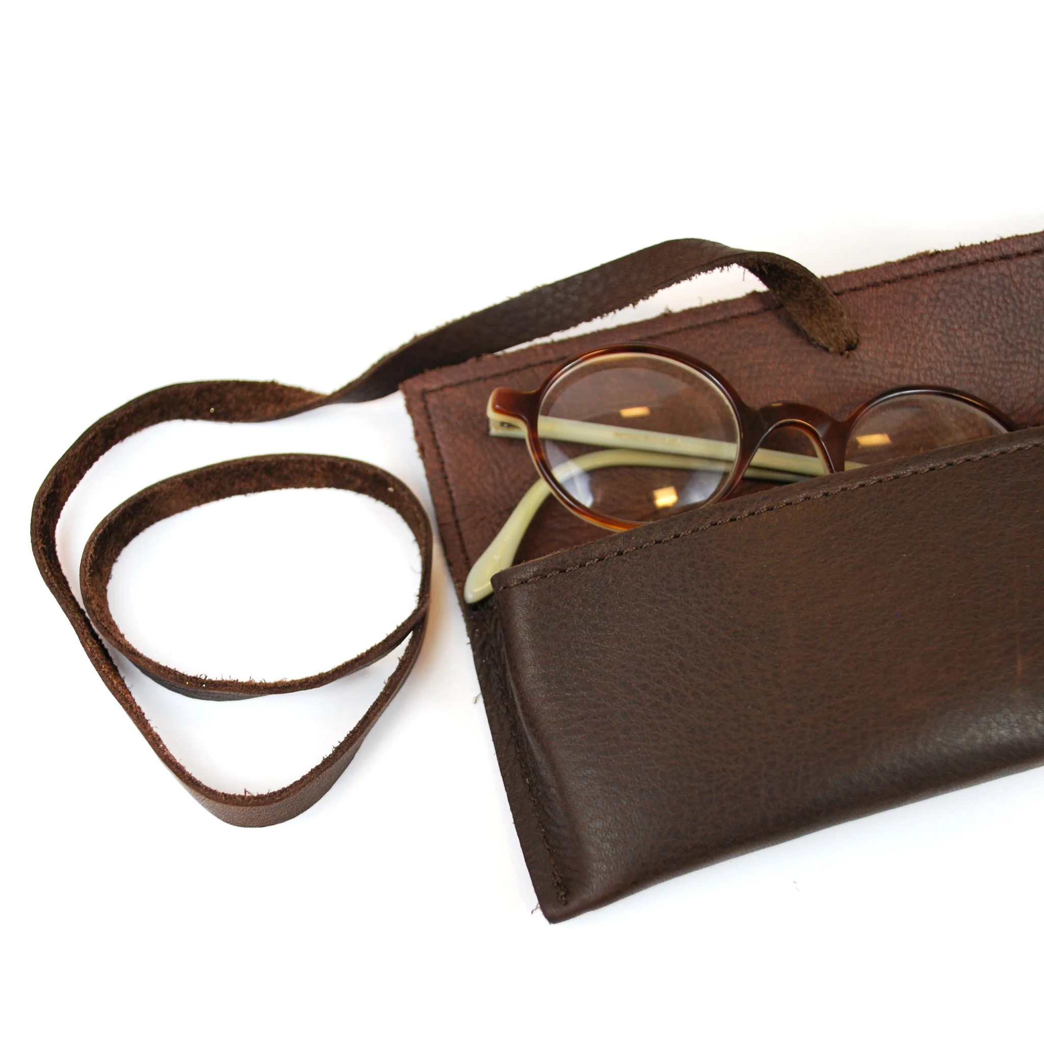 Leather NYPL Stamp Case - Image 3