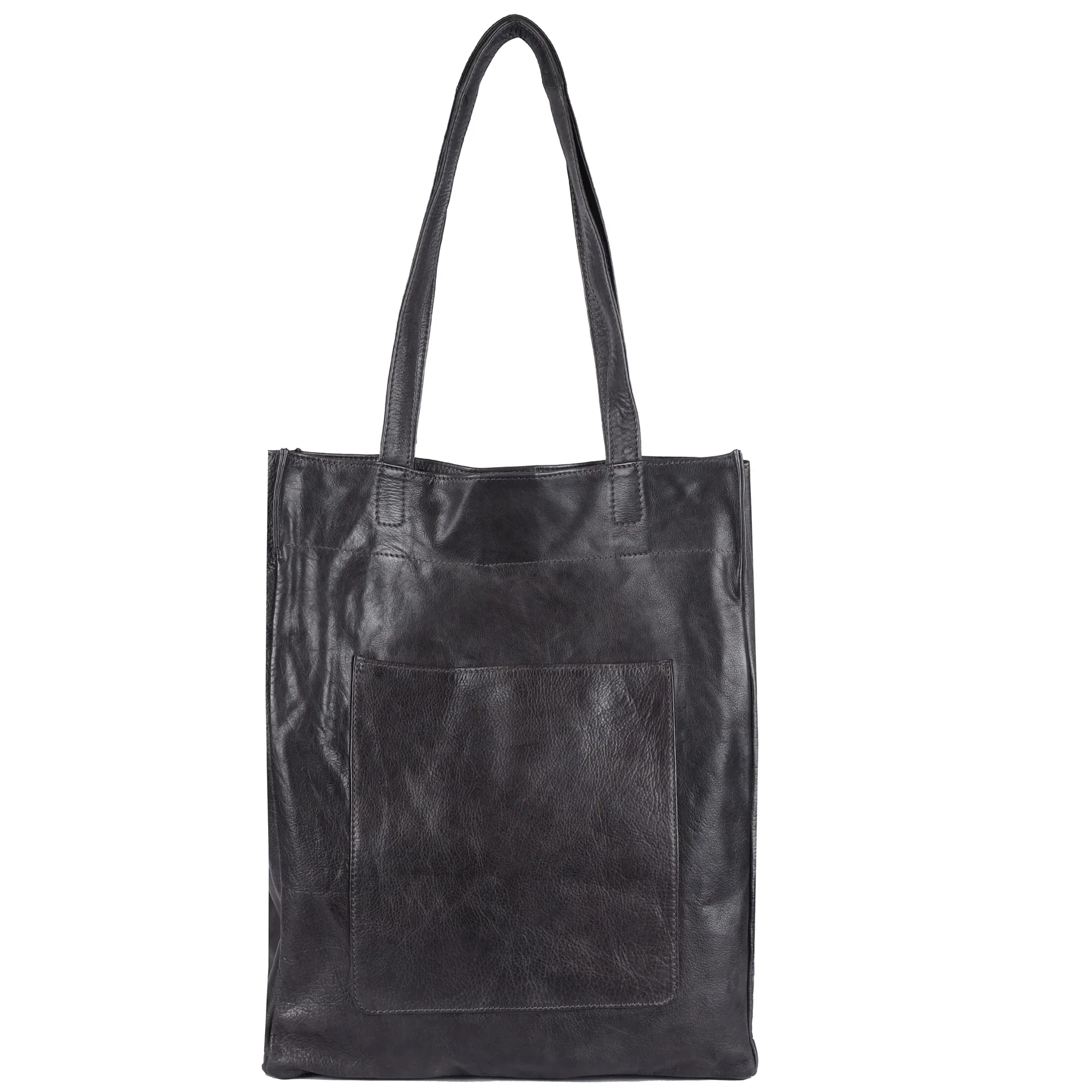 Leather Tote Bag: Margie - Image 3